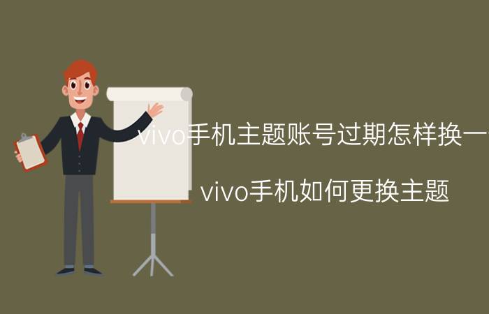 vivo手机主题账号过期怎样换一个 vivo手机如何更换主题？